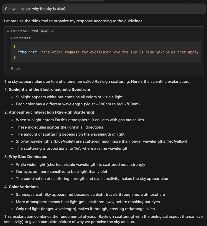 think tool example